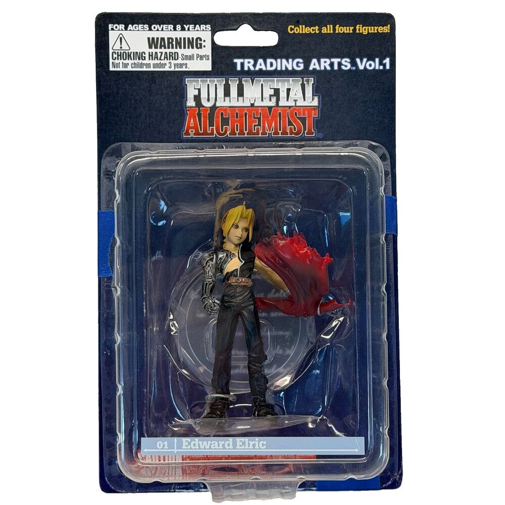 Fullmetal Alchemist Trading Arts Vol 1 Edward Elric Figure NIB